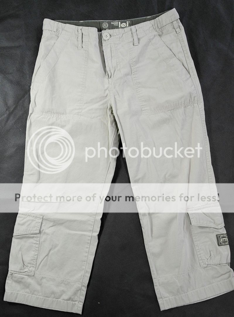 e.i khaki cargo style utility gear pants size 5p